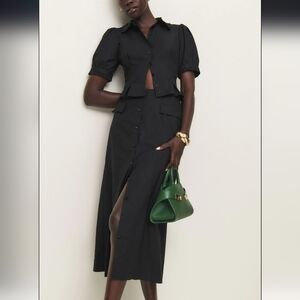 Reformation Marcie Two Piece Black - Size 2